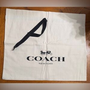 Coach New York drawstring dust bag 🆕